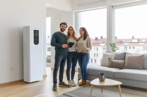 Schéma explicatif montrant le principe de fonctionnement d’une pompe à chaleur et l’impact positif sur les économies d’énergie domestiques