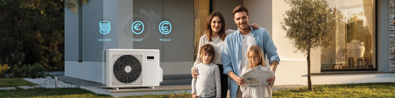 Pompe à chaleur air-eau : aides, primes, reste à charge et économies