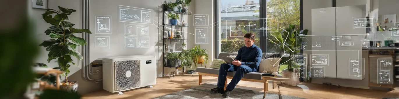 Pompe à chaleur air-eau : comment bien dimensionner la puissance chez vous