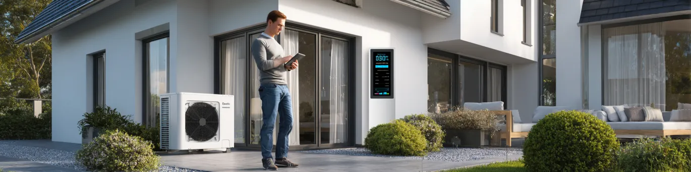 Schéma explicatif montrant comment calculer la consommation annuelle d’une pompe à chaleur et estimer précisément sa rentabilité réelle